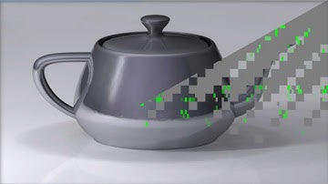 GPU Rasterization Pattern - Utah Teapot