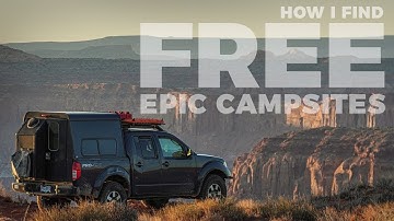 My most-requested video: How I find campsites & trails