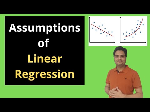 Video: Vilka antaganden gör maskininlärningsalgoritmen för linjär regression?