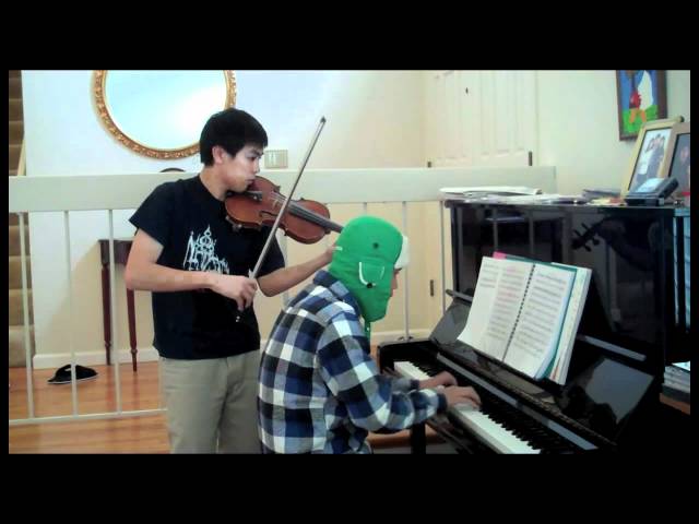 Howl's Moving Castle Main Theme (Violin, Piano cover) ft. Zorsy class=