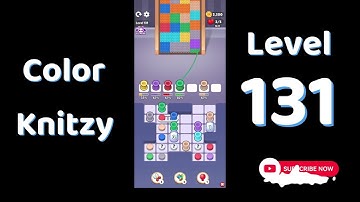 Color Knitzy Level 131 Walkthrough | Step-by-Step Guide 🧠 | Go Answer