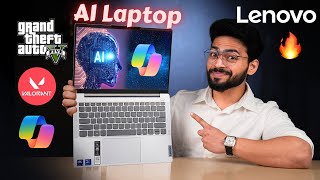 Microsoft Copilot + AI Laptop 🤩 | Lenovo IdeaPad Slim 5 Review 🚀 | Thin & Light Laptop 💻