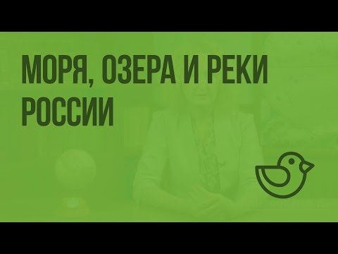 Моря, озера и реки России. Видеоурок по окружающему миру 4  класс