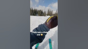 Learning how to hit rails on skis #skiing #ski #music #