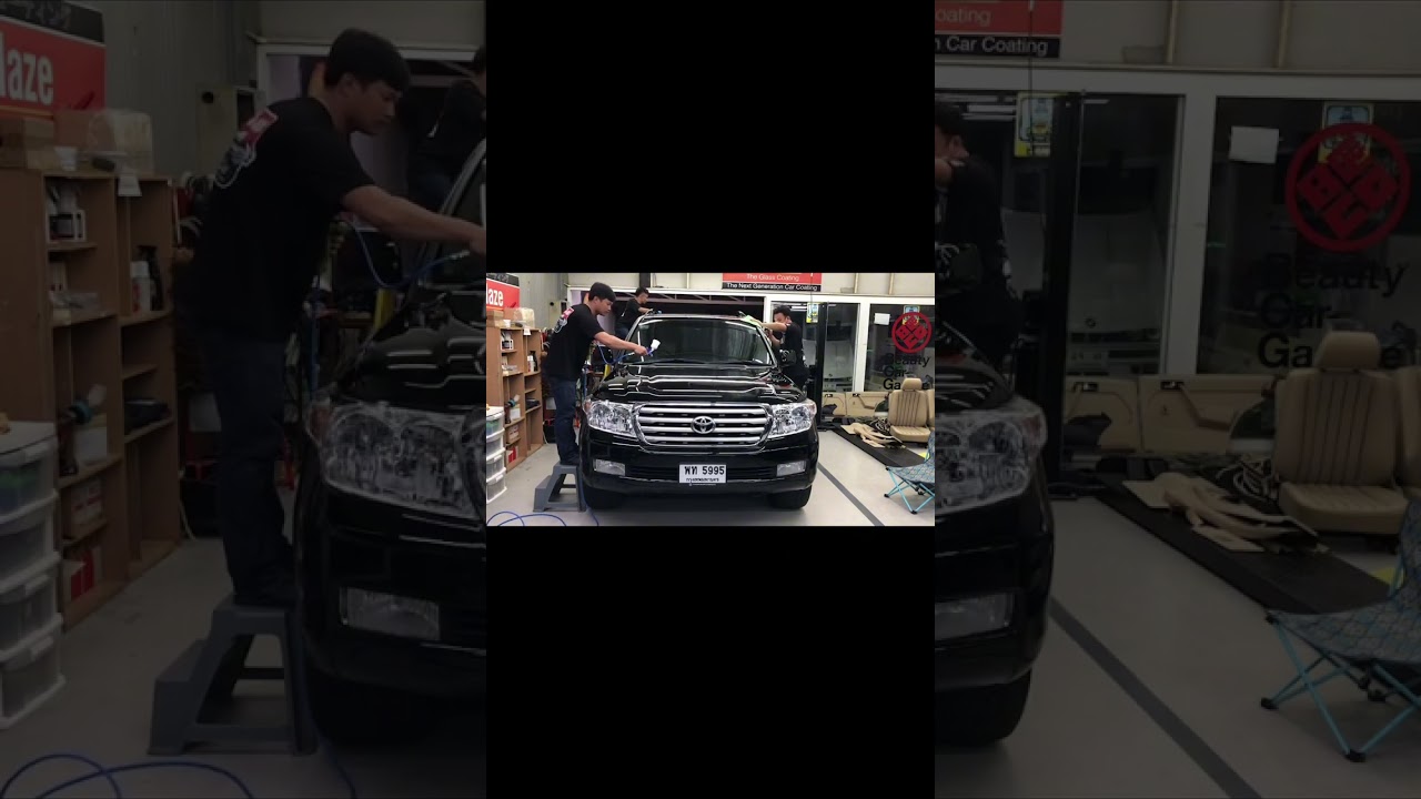 Graphene Coating by Jglaze Bangkok | Lexus | ขัดเคลือบสีดำ