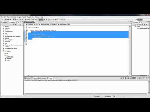 Java tutorial #6 While loops and for loops.