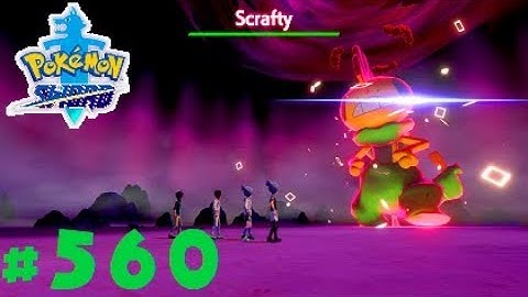 Pokemon Sword Shiny Dynamax Scrafty Raid & Catch