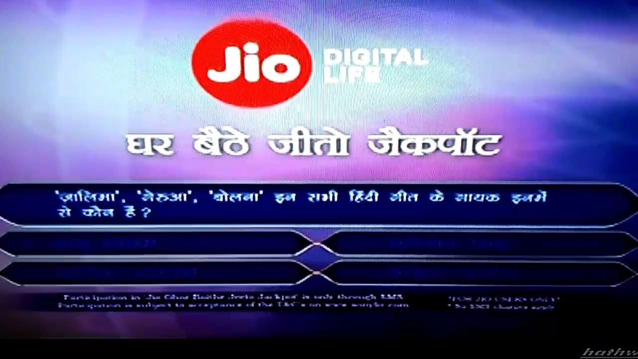 KBC Jio Jackpot question- 25th October