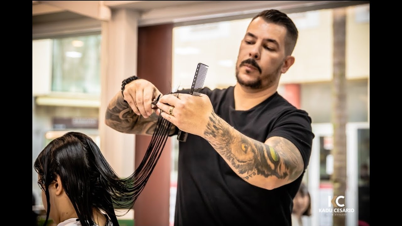 DICA DO KADU: Modelando a ponta do cabelo com progressiva para não ficar reta