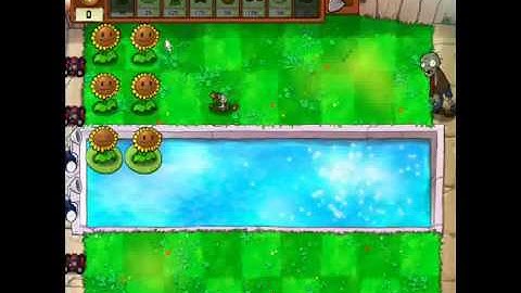 Plants vs. Zombies Walkthrough Part 11.wmv
