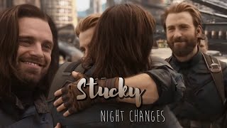 Steve Rogers & Bucky Barnes [Stucky] - Night Changes