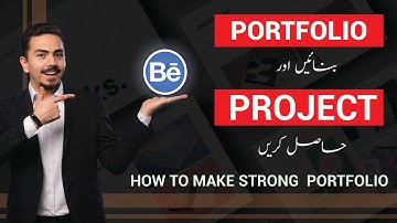 How to make behance portfolio 2022 | PROJECTS | EARNING | fiup learning