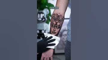 I can’t believe how good this tattoo healed! #tattoo #tattooartist