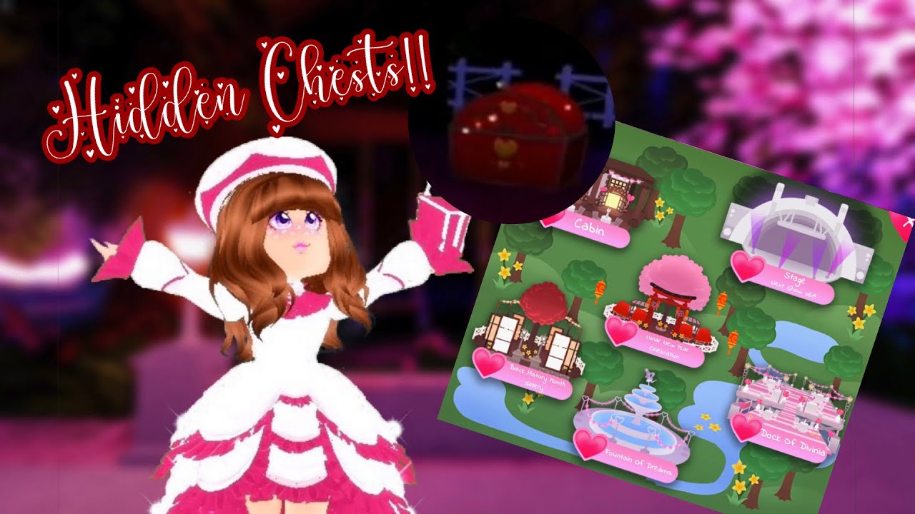 Where Are All The Chests In Royale High 2021 Divinia Park at Conrad