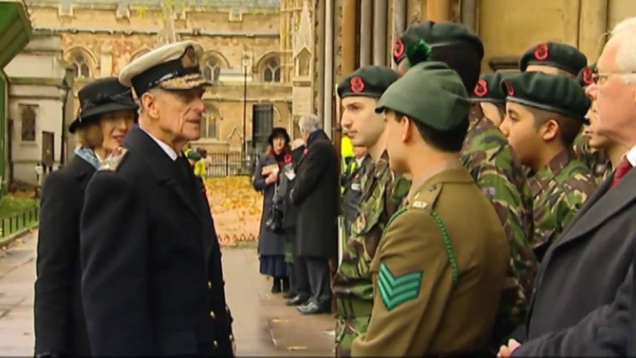 prince ali lyrics The Duke of Edinburgh opens the Field of Remembrance