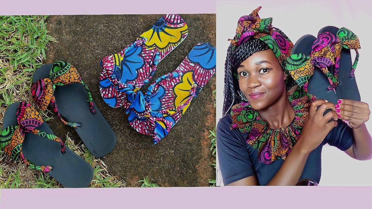 Diy Slipper Flip Flop Sandals With Ankara Beautarie Youtube Diy Slippers Diy Flip Flops Flip Flop Craft Diy Slipper Flip Flop Sandals With Ankara Beautarie Youtube Diy Slippers Diy Flip Flops Flip Flop Craft