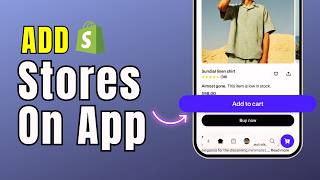 How To ADD STORES TO SHOPIFY SHOP APP | Shopify Shop App Guide 2026 screenshot 1