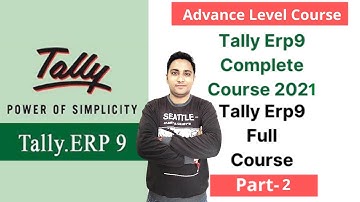 Tally Erp9 Complete Course 2021 | Tally Erp9 Full Course in Hindi | Part 2 | Technical Tyagi