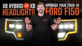 Comparing The Best Headlights For The 0914 F150 | Morimoto XB LED VS Morimoto Hybrid Headlights