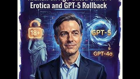 Altman on Age-Gated ChatGPT Erotica and GPT-5 Rollback