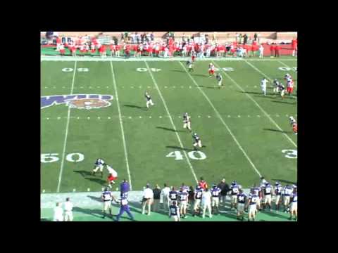 Illinois State University WR#12 Tyrone Walker 2010...