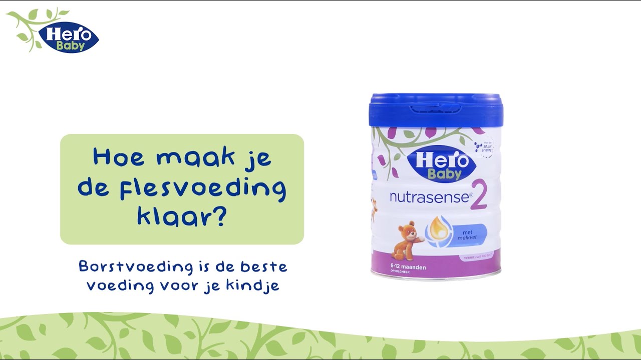 Maak gerust flesvoeding met kraanwater