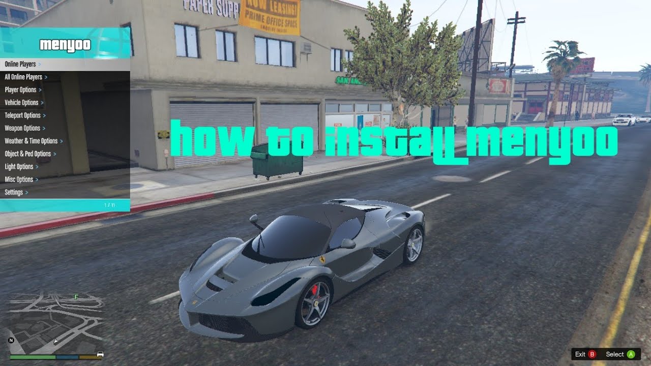 Menyoo pc для гта 5. Мод Menyoo. Menyoo PC V1.1.1. Menyoo PC GTA 5. Перевод трейнера в ГТА 5 Menyoo.