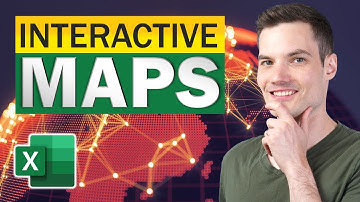 🌍 How to make interactive Excel Map charts