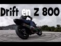 DRIFT ET STUNT MOTO EN KAWASAKI Z 800 ► lolo cochet