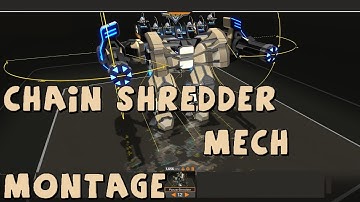 Robocraft Chain Shredder Montage - Chain Shredder Mech