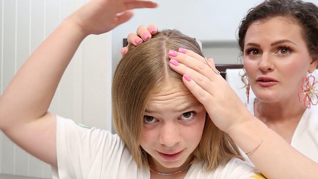 Olivia Burnt Off her HAIR + HAIRCUT