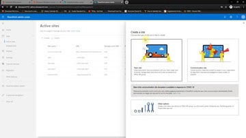 How to Create Classic Site in Sharepoint Online | Part 7