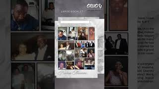 Gabriel Jones Funeral Program Design - Large Booklet