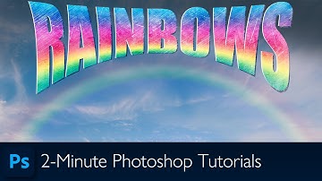 How To Add A Rainbow in Photoshop  | Photoshop Tutorial