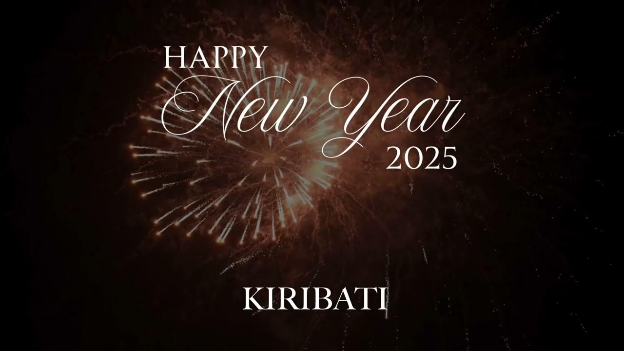 Happy New Year 2025 Kiribati YouTube