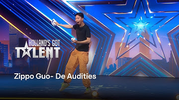 Jury en publiek staan versteld door magische dansact van Zippo Guo | Holland’s Got Talent