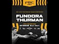 Fundora ALMOST drops Thurman in RD2