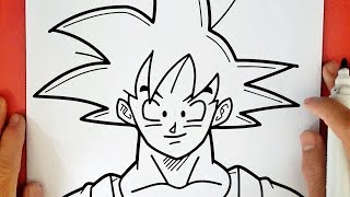 COME DISEGNARE GOKU