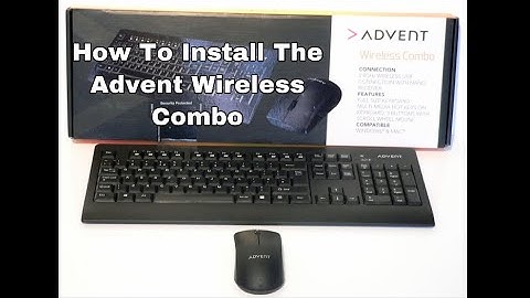 A Review On Advent Wireless Combo | Cordless Mouse and Keyboard | How To Install It To Your Computer