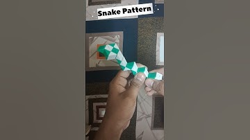 How to make 🐍Snake Pattern🐍 on snake cube #shorts #trending #viralshorts #youtubeshorts