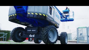 Get higher utilization with Genie® S®-60 FE Hybrid and DC Electric Booms