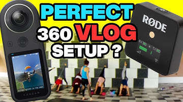 QooCam 360 8K + Rode Wireless GO Vlogging Setup Blows Insta360 One R Out of the Water