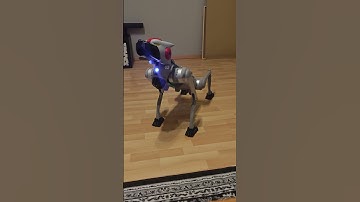 Quadruped Robot Dog Unitree Go2 - Sparky speaks to you