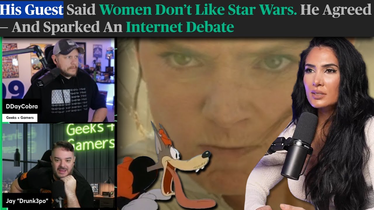 Mainstream Media ATTACKS Star Wars Theory After Female Guest Claims "Women Don’t Like Star Wars"