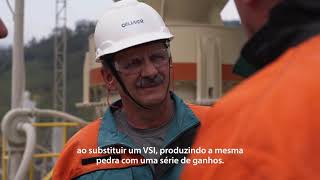 Mineração Calwer dobra a produção de areia com o novo britador MX3 da Metso