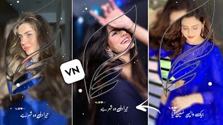 How To Make Urdu Lyrics Videos In VN App || Urdu Lyrics Reels Video Kaise Banaye || VN Video Editor screenshot 2