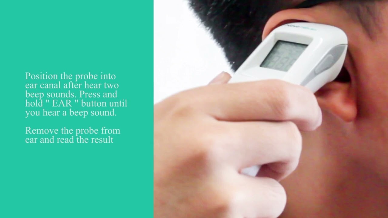 Medical thermometer - TH520 - Radiant Innovation - multifunction