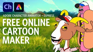 Free Online Cartoon Maker (Adobe Express Tutorial) screenshot 1