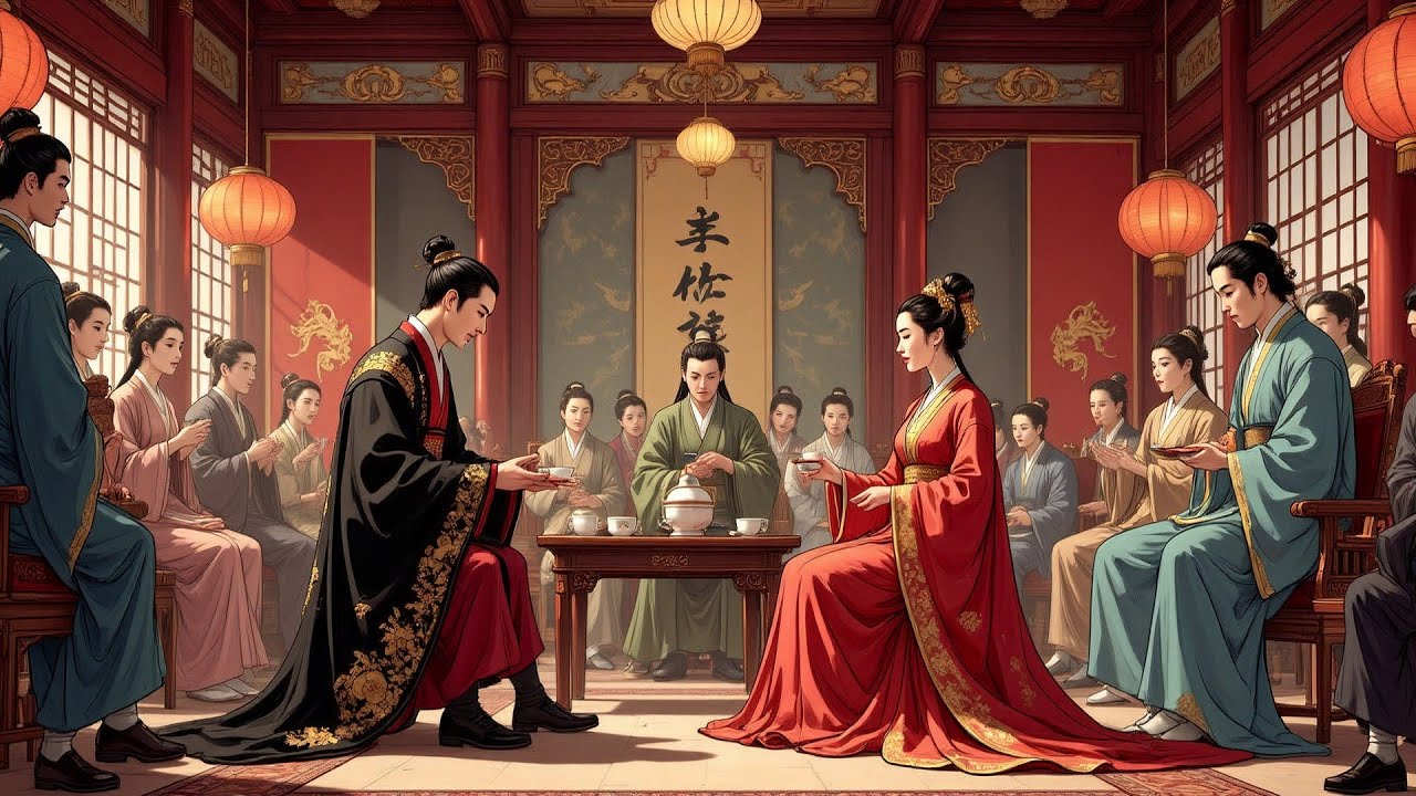 El día de la boda de la concubina de mi esposo, me hizo servir el té: —¡Vil comerciante, hazte a...