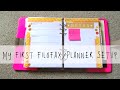 My First Filofax/Planner Setup | MyGreenCow